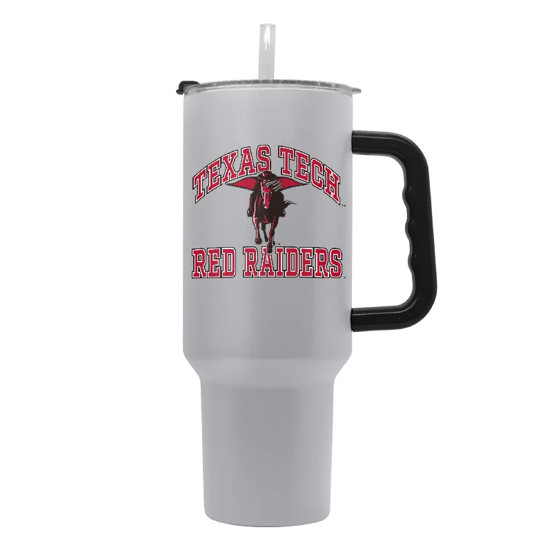 Travel Team Mug-Texas Tech 40oz Athletic Powder Coat Tumbler