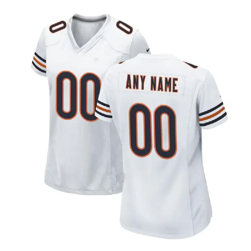 Championship Football Fan Jersey-Custom C.Bears White Game Jersey Stitched Jersey Football Jerseys