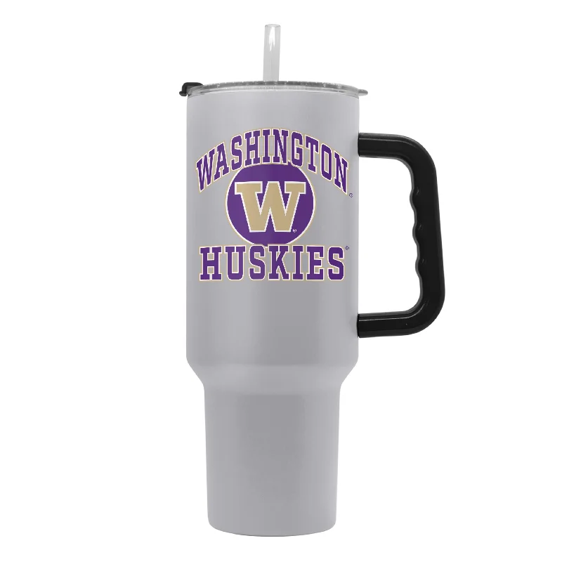 Personalized Team Mug-Washington 40oz Athletic Powder Coat Tumbler