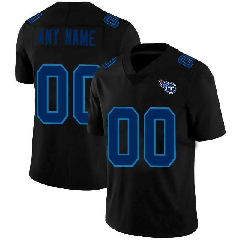 Football Signature Jersey-Custom T.Titans Football Jerseys Black American Stitched Name And Number Size S to 6XL Christmas Birthday Gift