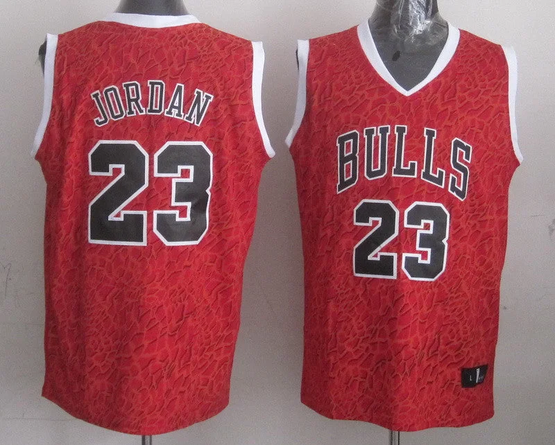 Basketball Brotherhood Jersey-Bulls 23 Jordan Red Crazy Light Swingman Basketball Jerseys