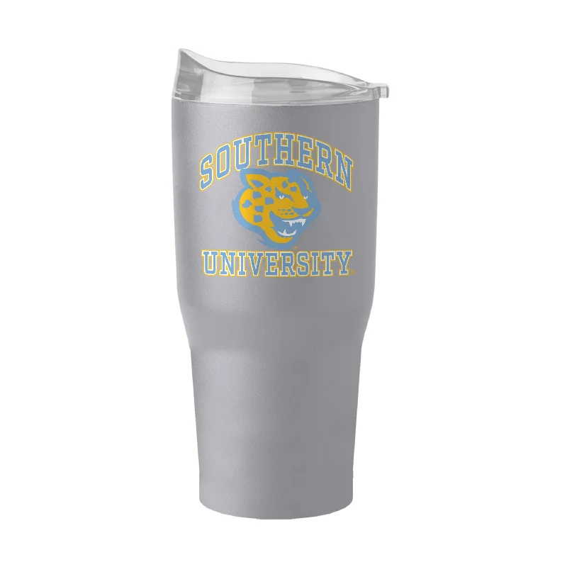 Holiday Team Mug-Southern University 30oz Athletic Powder Coat Tumbler