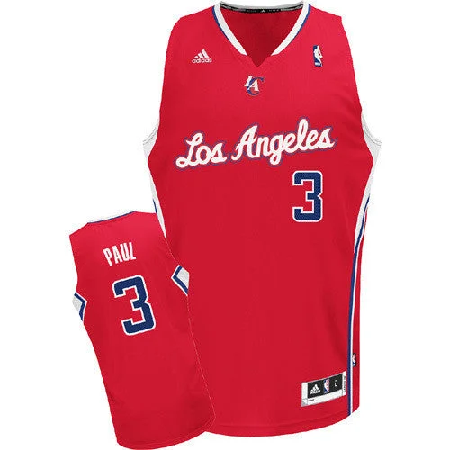 Collector’s Edition Basketball Jersey-Clippers 3 Paul Red New Revolution 30 Basketball Jerseys