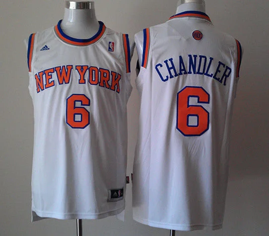 Burgundy Basketball Jersey-Knicks 6 Chandle White New Revolution 30 Basketball Jerseys