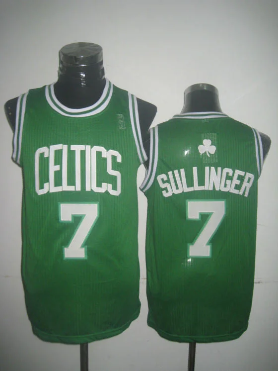 Basketball Coach Team Jersey-Celtics 7 Sullinger Green New Revolution 30 Basketball Jerseys