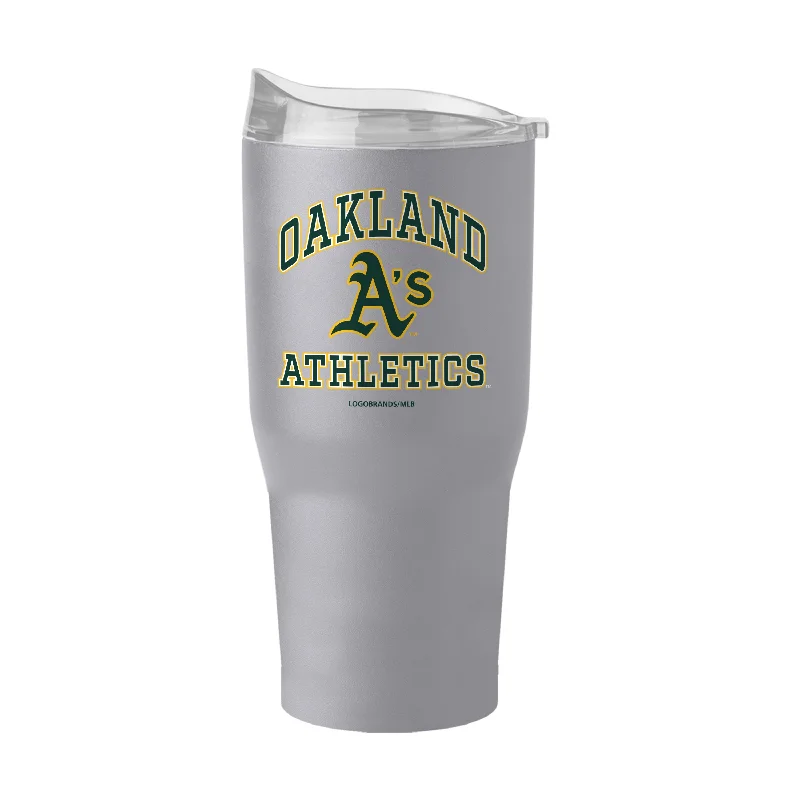 Entrepreneurial Spirit Team Mug-Oakland Athletics 30oz Athletic Stone Powder Coat Tumbler