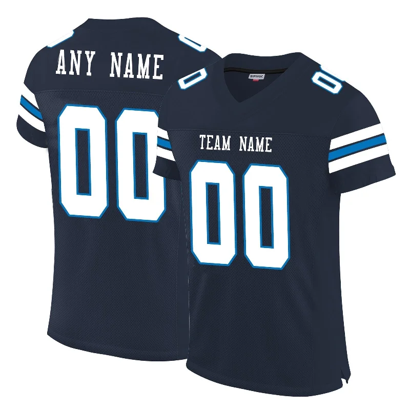 Football Player Autograph Jersey-Custom T.Titans Football Jerseys Design Navy Stitched Name And Number Size S to 6XL Christmas Birthday Gift