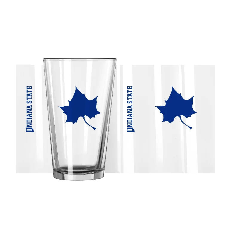 Bachelor Party Team Mug-Indiana State 16oz Gameday Pint Glass