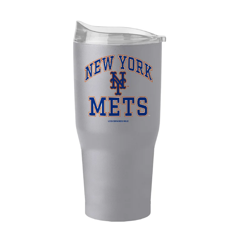 Boss Team Mug-New York Mets 30oz Athletic Stone Powder Coat Tumbler