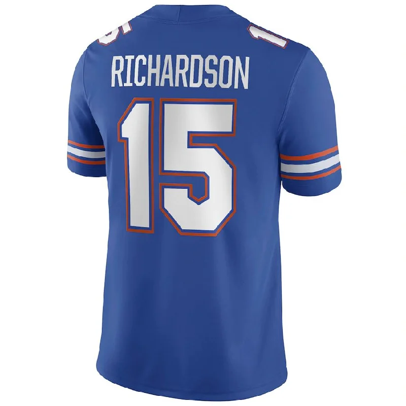 Football Travel Jersey-F.Gators #15 Anthony Richardson Jordan Brand NIL Replica Football Jersey  Royal Stitched American College Jerseys