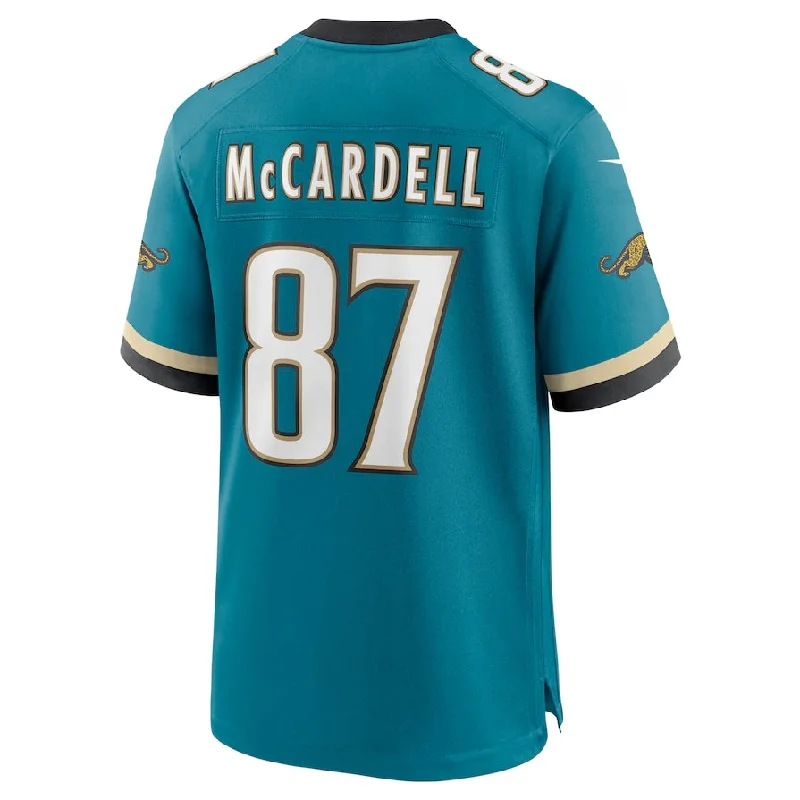 Football Weekend Jersey-J.Jaguars #87 Keenan McCardell Prowler Throwback Retired Player Game Jersey - Teal Football Jerseys