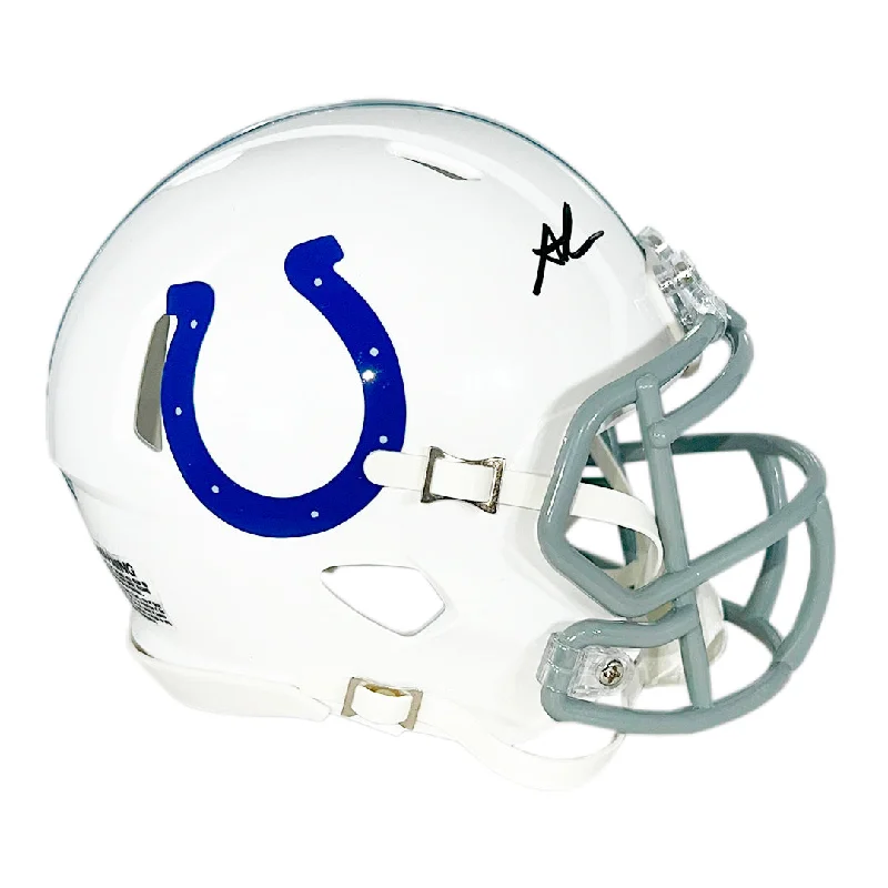 Stretchable Rugby Helmet-Anthony Richardson Signed Indianapolis Colts Speed Mini Football Helmet (JSA)