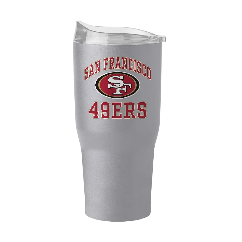 Travel Team Mug-San Francisco 49ers 30oz Athletic Powder Coat Tumbler