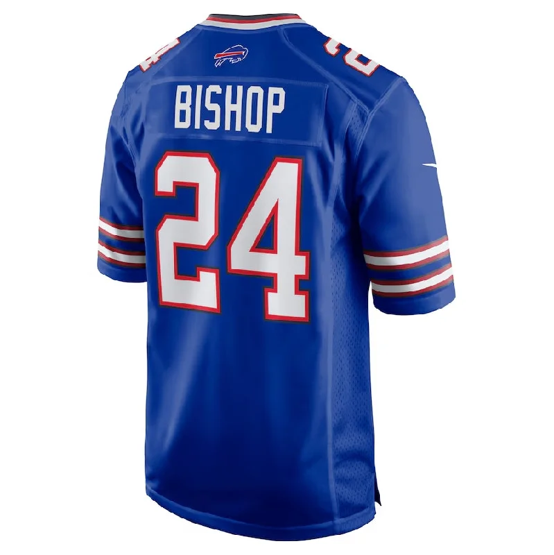 Football Club Jersey-B.Bills #24 Cole Bishop Game Jersey - Royal Football Jerseys